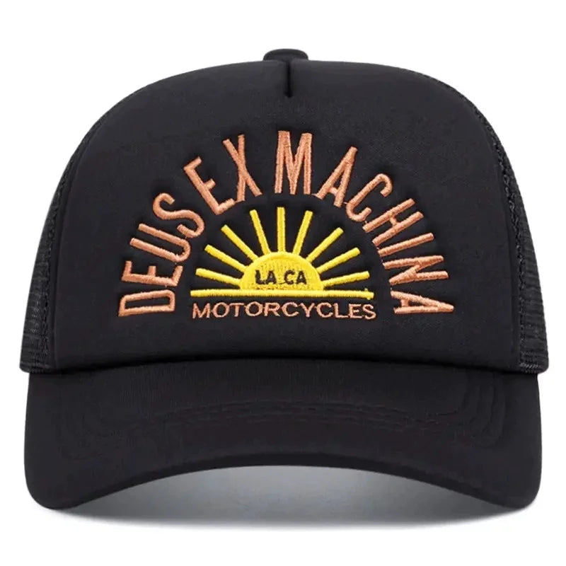 Deux Ex Machina Motorcycles Trucker Cap