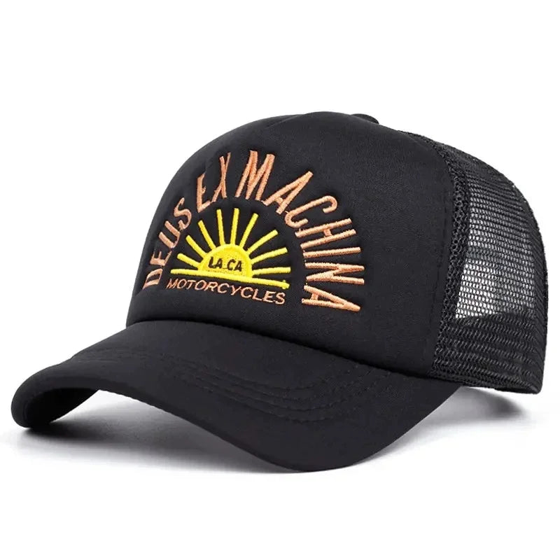 Deux Ex Machina Motorcycles Trucker Cap