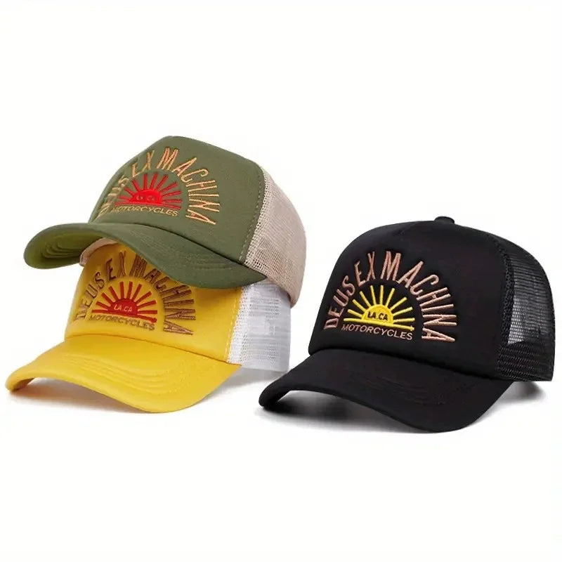 Deux Ex Machina Motorcycles Trucker Cap