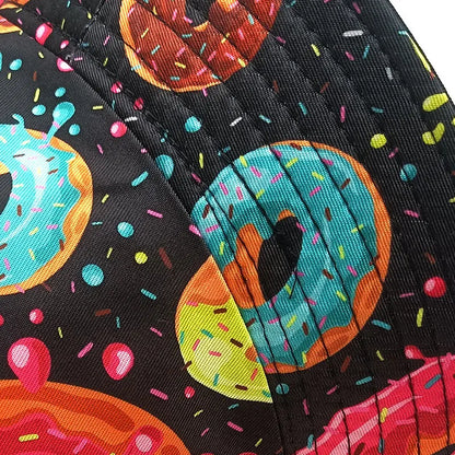 Donuts Print Reversible Bucket