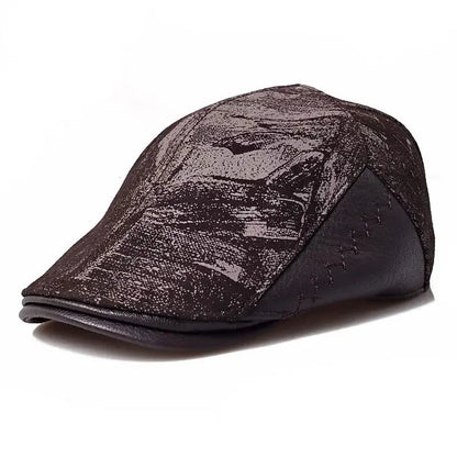 Dorchester Genuine Leather Duckbill Cap