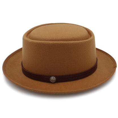 Doyle Plain Wool Porkpie Hat