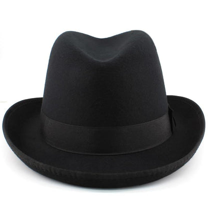 Dryden Feather Wool Homburg Hat