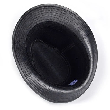 Ellington Genuine Leather Trilby Hat