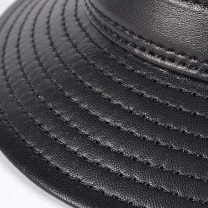Ellington Genuine Leather Trilby Hat