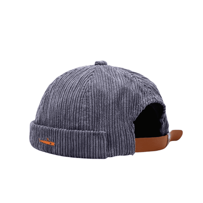 Fisherman Corduroy Docker Cap
