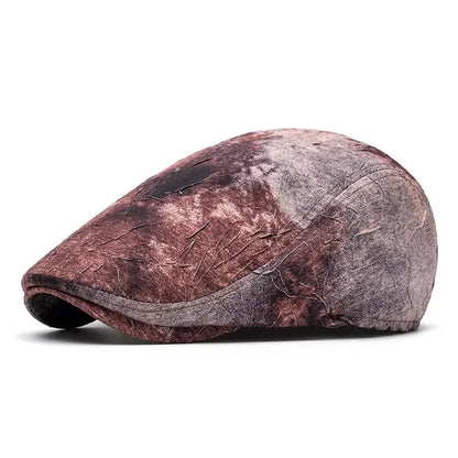 Fournier Paint Stains Cotton Flat Cap