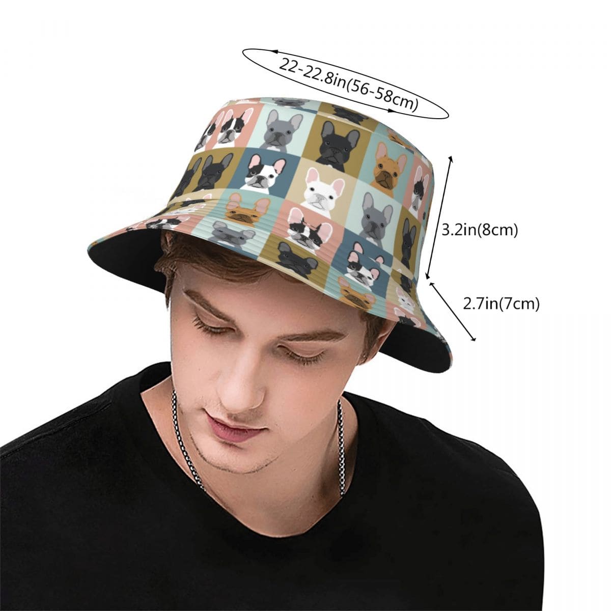 painting-dogs-fisherman-cap-plaid