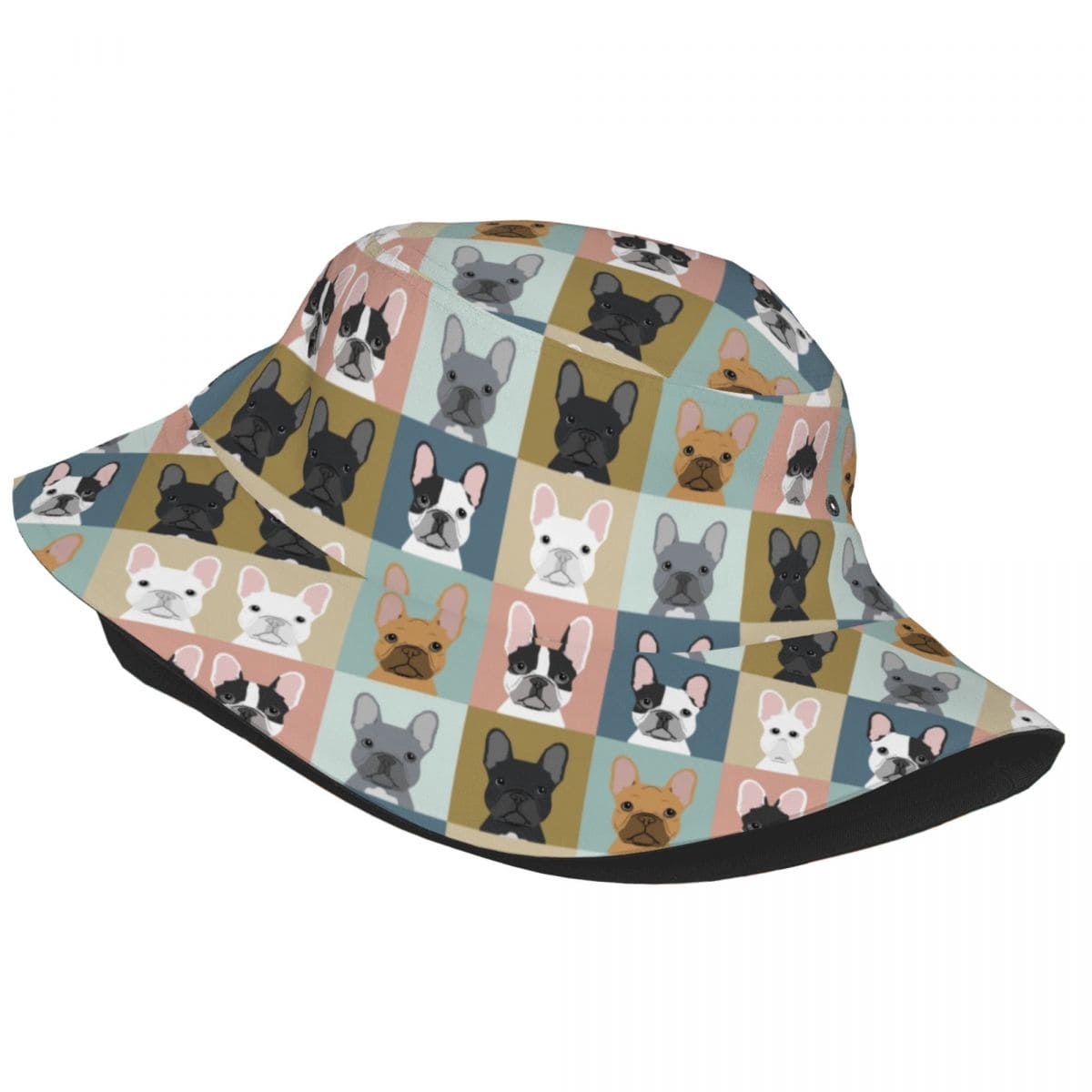 painting-dogs-fisherman-cap-plaid