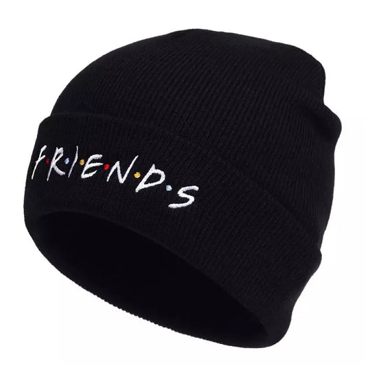 Friends Classic Black Beanie