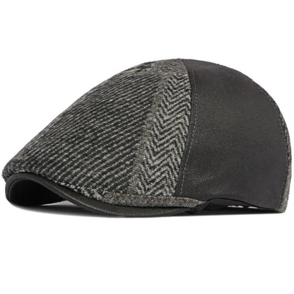 GM Vintage Patchwork Flat Cap