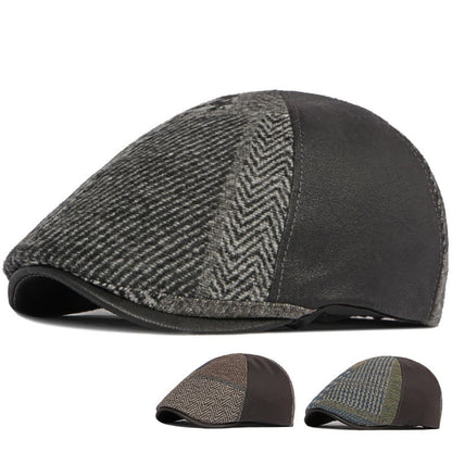 GM Vintage Patchwork Flat Cap