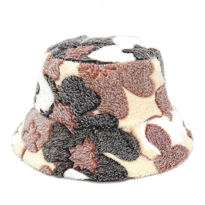 panels-multicolor-furry-fisherman-headwear-winter