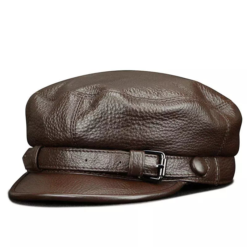Gilbert Genuine Leather Sailor Cap