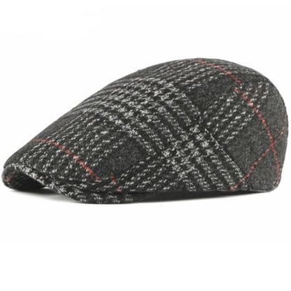Gimont Tartan Wool Flat Cap