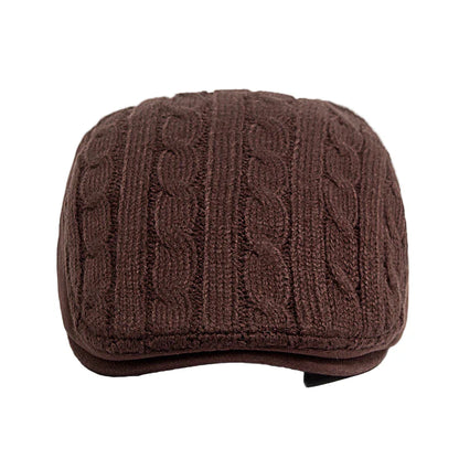 Glamorgan Winter Knitted Flat Cap