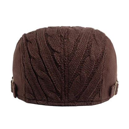 Glamorgan Winter Knitted Flat Cap