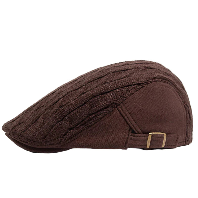 Glamorgan Winter Knitted Flat Cap