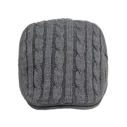 Glamorgan Winter Knitted Flat Cap