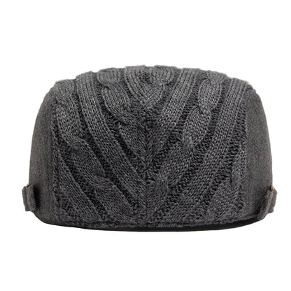 Glamorgan Winter Knitted Flat Cap