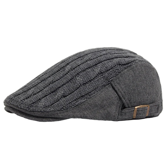 Glamorgan Winter Knitted Flat Cap