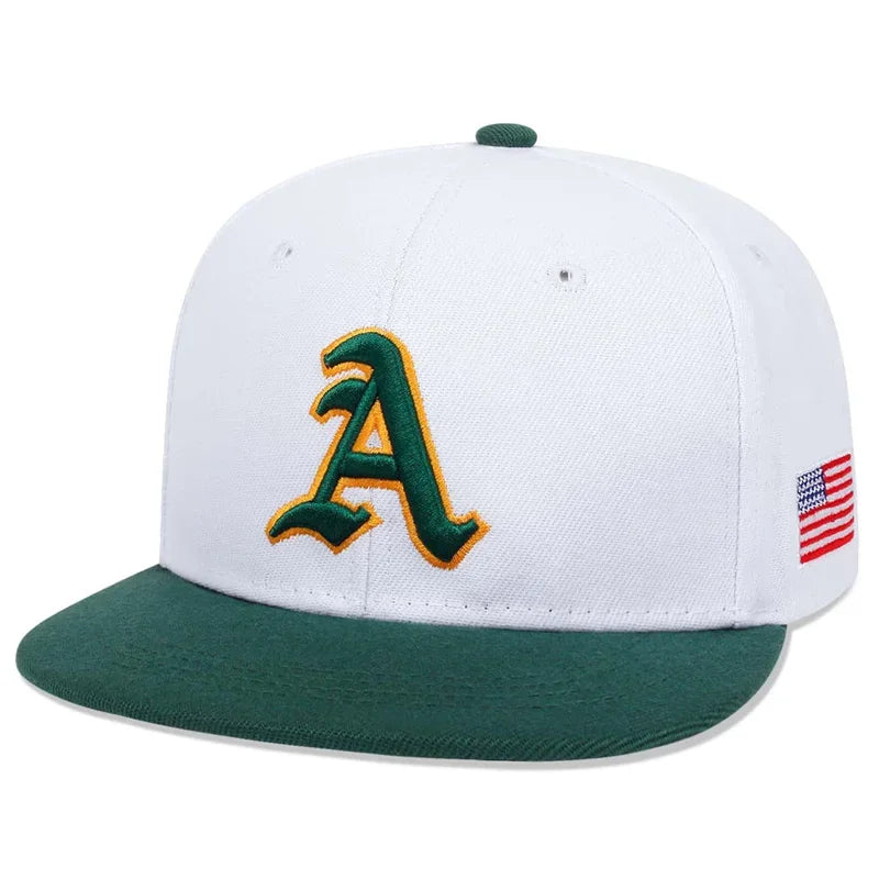 Gothic A Letter USA Snapback Cap