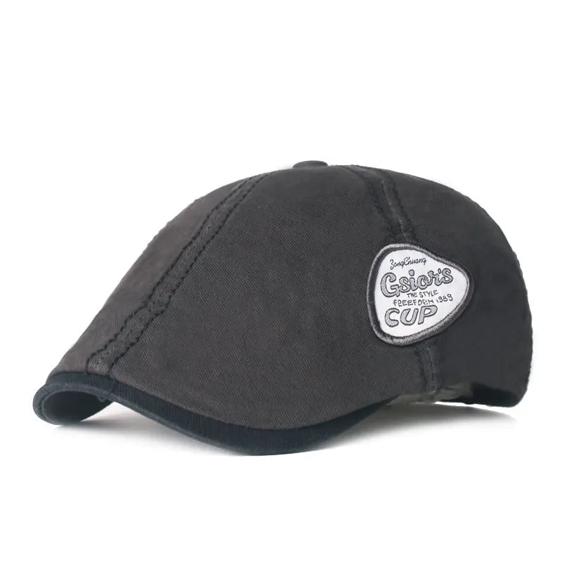 Gsior's Cup Cotton Flat Cap