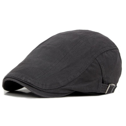 Hammond Plain Cotton Flat Cap