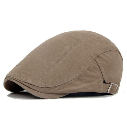 Hammond Plain Cotton Flat Cap