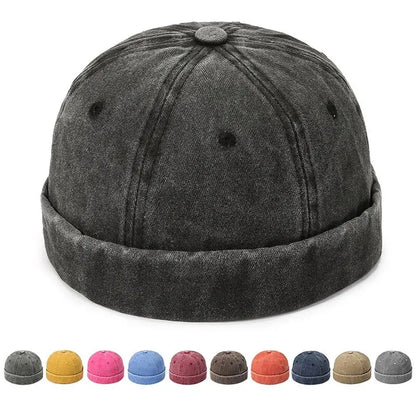 Harlem Washed Cotton Docker Cap
