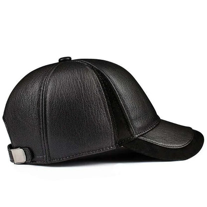 Highlands Genuine Leather Baseball Cap