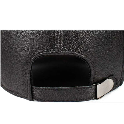 Highlands Genuine Leather Baseball Cap
