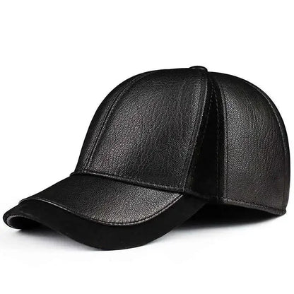 Highlands Genuine Leather Baseball Cap