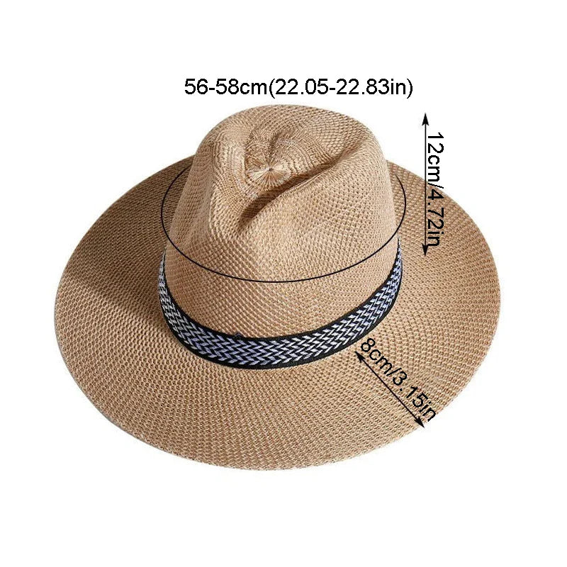men-women-sun-summer-vintage-retro-panama-fedora-hat