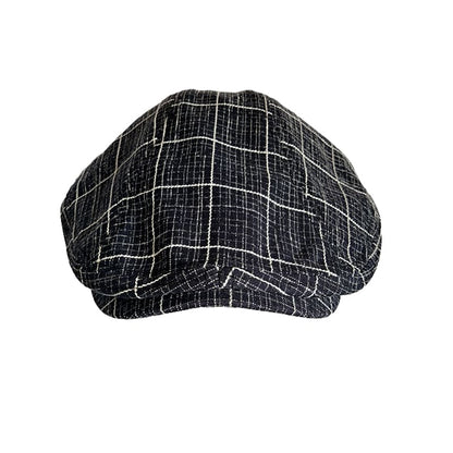 J&J Vintage Plaid Flat Cap