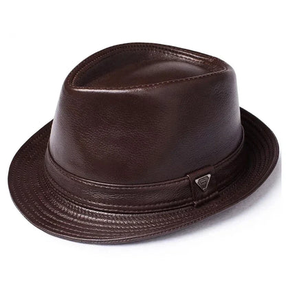 Jackson Genuine Leather Trilby Hat
