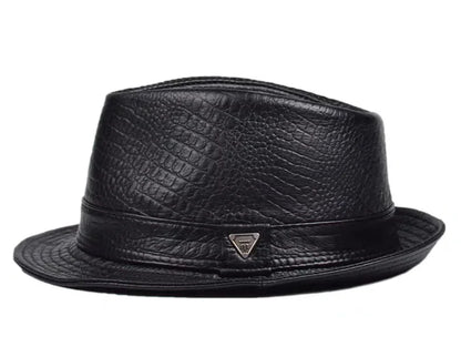 Jackson Genuine Leather Trilby Hat