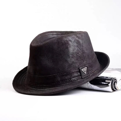 Jackson Genuine Leather Trilby Hat