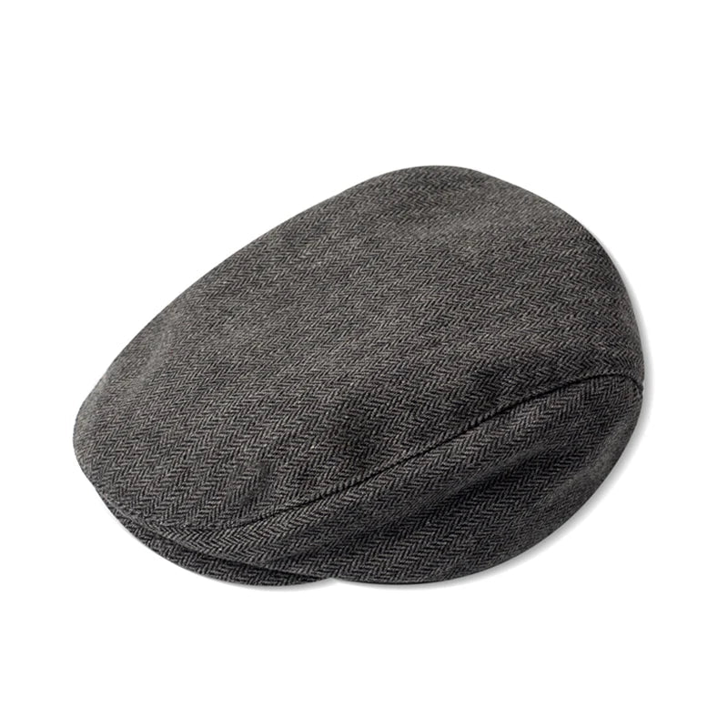 Jackson Kids Herringbone Cotton Flat Cap