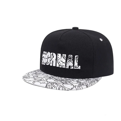 Just Normal Abstract Snapback Cap