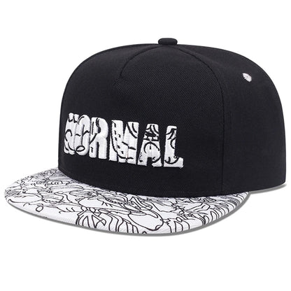 Just Normal Abstract Snapback Cap