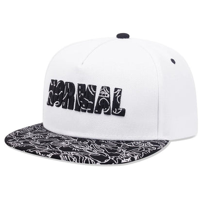 Just Normal Abstract Snapback Cap