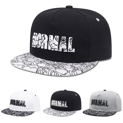 Just Normal Abstract Snapback Cap