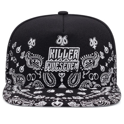 Killer 5/7 Cashew Flowers Snapback Cap