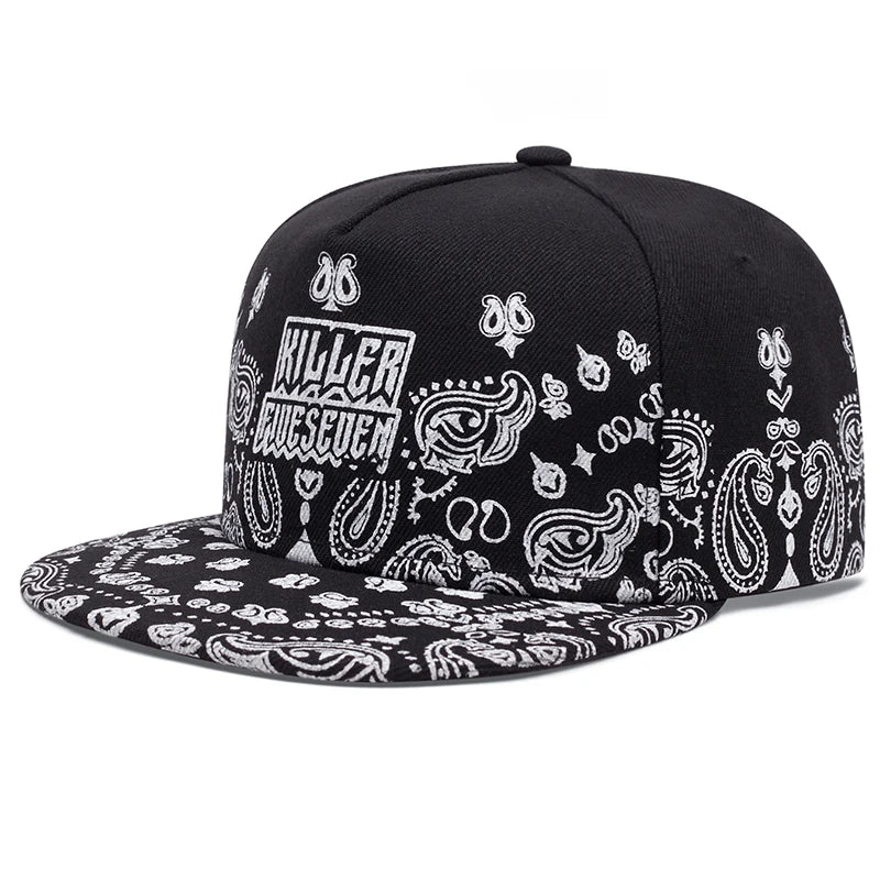 Killer 5/7 Cashew Flowers Snapback Cap