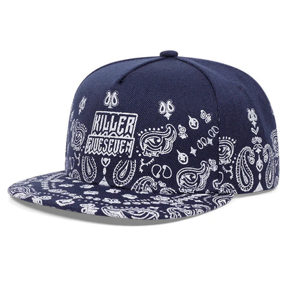 Killer 5/7 Cashew Flowers Snapback Cap