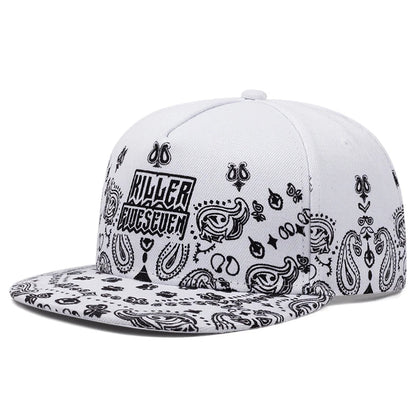 Killer 5/7 Cashew Flowers Snapback Cap