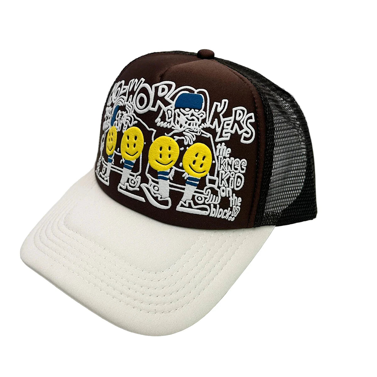 Ko-Working Emoji Snapback Cap