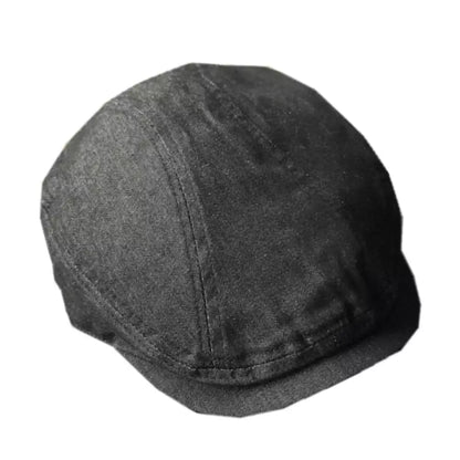 La Crosse Vintage Denim Flat Cap