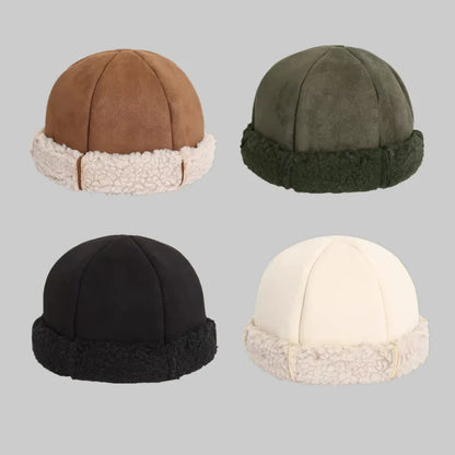 Laponia Suede Furry Docker Cap